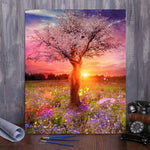 Bring the Beauty of Nature into Your Home with VIVA™ DIY Painting By Numbers - Goddess Tree (16x20" / 40x50cm), a Relaxing and Inspiring Art Experience - VIVA Paint-by-Numbers