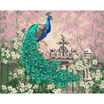 Embrace the Timeless Beauty of Art with VIVA™ DIY Painting By Numbers - Retro Peacock (16"x20" / 40x50cm), A Peaceful and Harmonious Masterpiece Experience. - VIVA Paint-by-Numbers