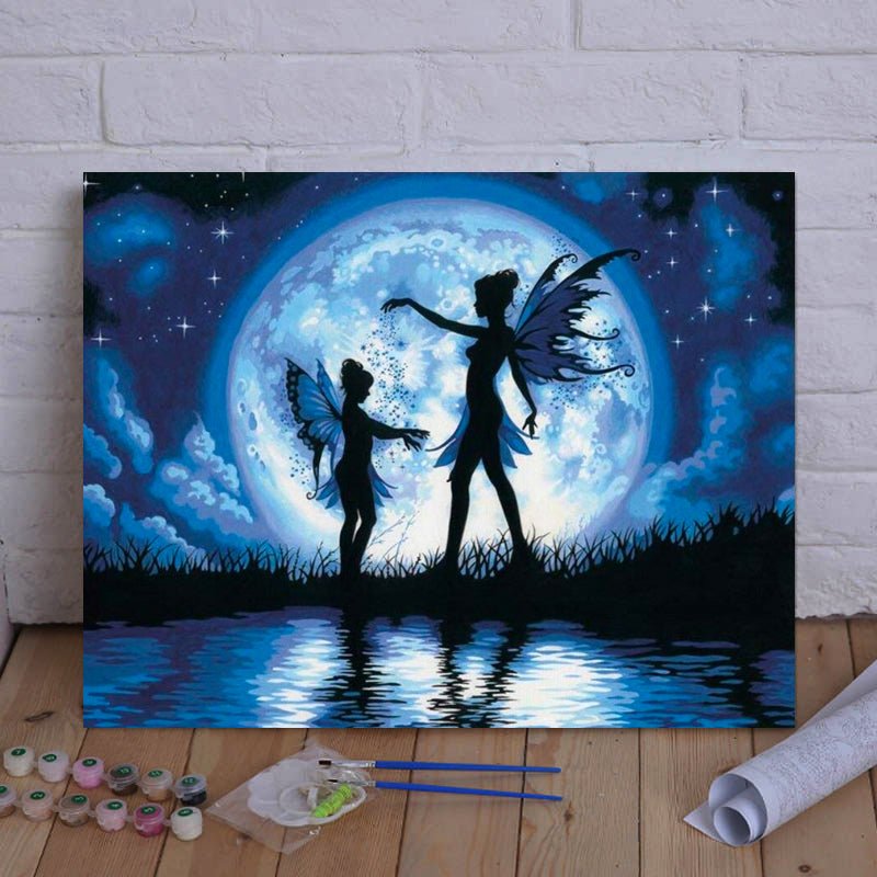 Empower Your Soul and Soothe Your Spirit with VIVA™ DIY Painting By Numbers  - Fairy Ritual (16x20