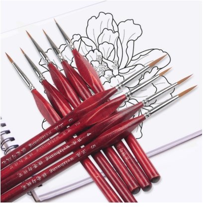 50PCS/SET/Lot Painting Brushes For Painting Handcraft Arts And Craft For  Artistic Multifunction Hook Line Painting Equipment - AliExpress