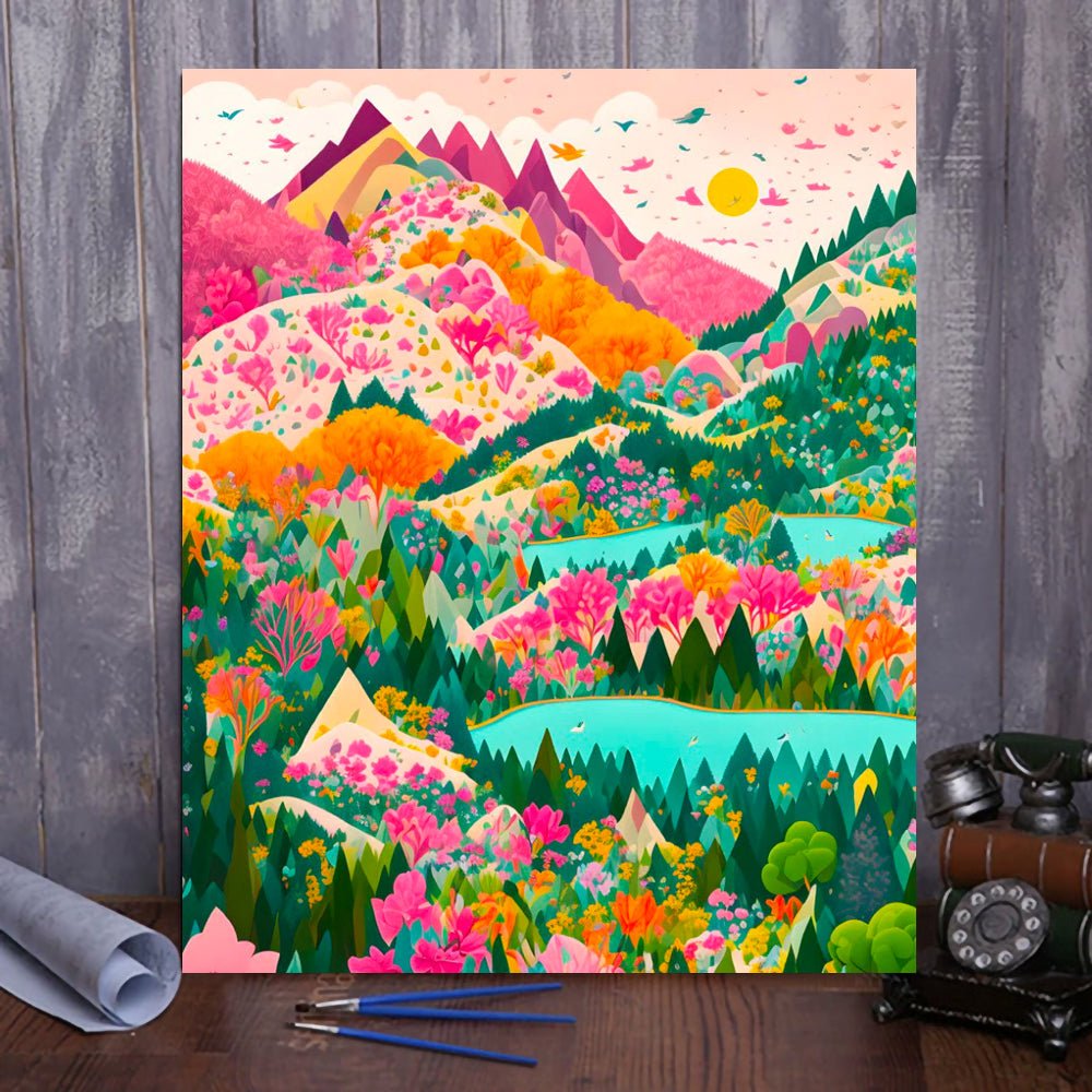 Amazing Viva Paint By Numbers Picture Digital Art Amazing Viva Paint By Numbers Picture Digital Art