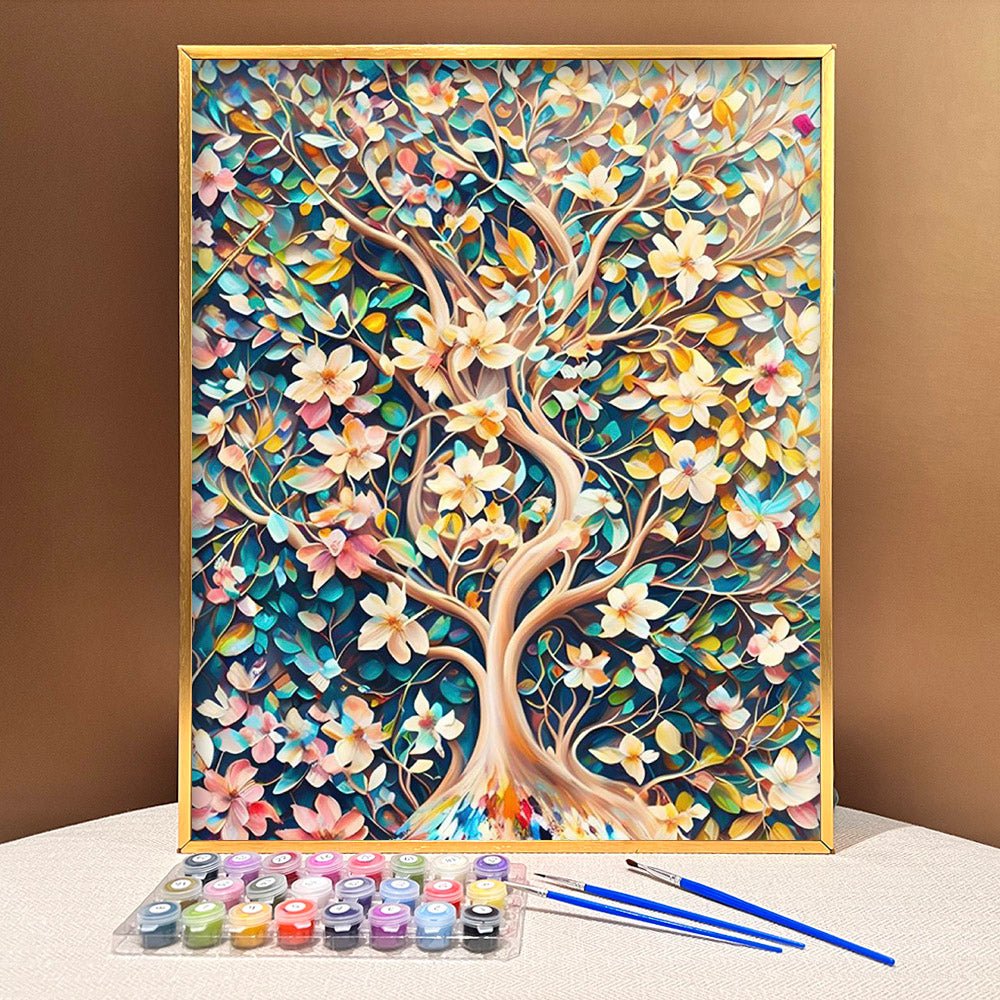 【New Year Sale】 ColourMost™ DIY Painting By Numbers (EXCLUSIVE) - The  Blossoming Cat (16x20)