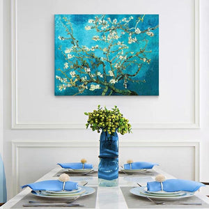 VIVA™ DIY Painting By Numbers - Almond blossom (16"x20" / 40x50cm) - VIVA Paint-by-Numbers