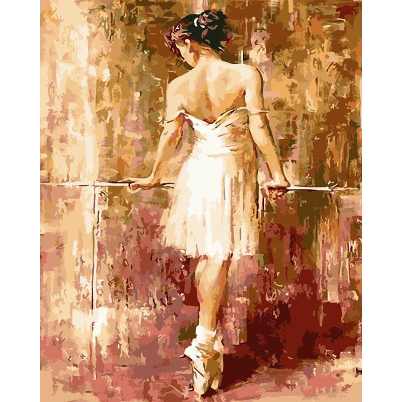 VIVA™ DIY Painting By Numbers - Ballet Dancer (16"x20" / 40x50cm) - VIVA Paint-by-Numbers