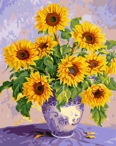 VIVA™ DIY Painting By Numbers - Beautiful Sunflower (16"x20" / 40x50cm) - VIVA Paint-by-Numbers