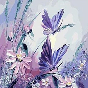 VIVA™ DIY Painting By Numbers - Butterflies (16"x20" / 40x50cm) - VIVA Paint-by-Numbers