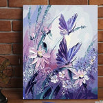 VIVA™ DIY Painting By Numbers - Butterflies (16"x20" / 40x50cm) - VIVA Paint-by-Numbers