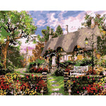 VIVA™ DIY Painting By Numbers - Cottage(16"x20" / 40x50cm) - VIVA Paint-by-Numbers