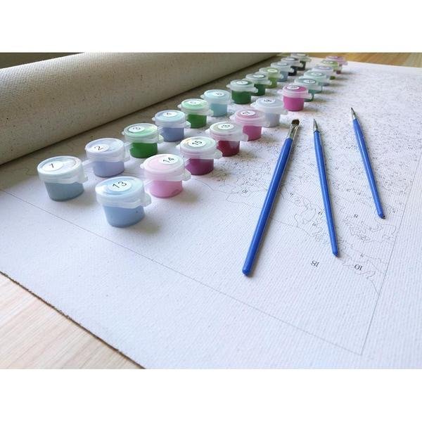 VIVA™ DIY Painting By Numbers - Cottage(16"x20" / 40x50cm) - VIVA Paint-by-Numbers