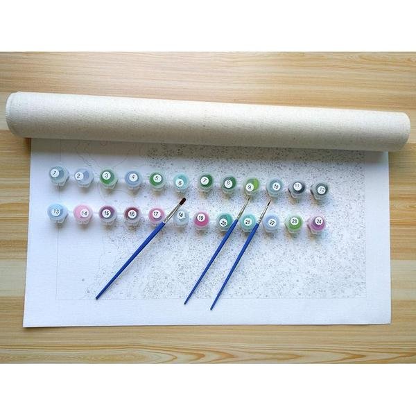 VIVA™ DIY Painting By Numbers - Cottage(16"x20" / 40x50cm) - VIVA Paint-by-Numbers
