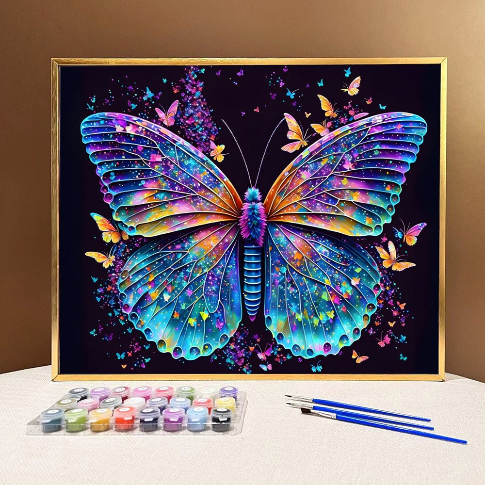 VIVA™ DIY Painting By Numbers - Crystal Butterfly (16x20/40x50cm