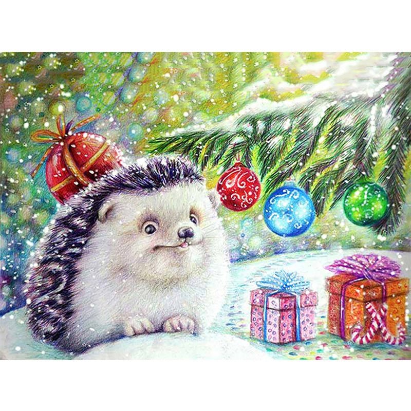VIVA™ DIY Painting By Numbers - Cute Hedgehog(16"x20" / 40x50cm) - VIVA Paint-by-Numbers
