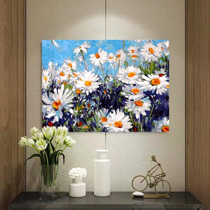 Field of Daisies Paint by Number Kit/mothers Day Gift/fruit Home Decor  Paint by Number/adult Paint by Number Kit/adult Painting Kit 