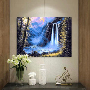 VIVA™ DIY Painting By Numbers - Fairyland Waterfall (16"x20" / 40x50cm) - VIVA Paint-by-Numbers