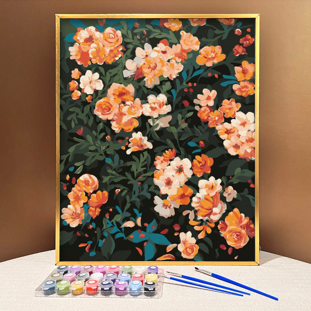 VIVA™ DIY Painting By Numbers - Flower of life (16"x20" / 40x50cm) - VIVA Paint-by-Numbers