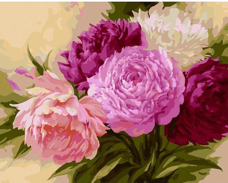 VIVA™ DIY Painting By Numbers - Rose Bouquet (16x20/40x50cm) – VIVA  Paint-by-Numbers