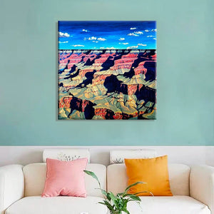 VIVA™ DIY Painting By Numbers - Grand Canyon Vista (20"x20" / 50x50cm) - VIVA Paint-by-Numbers