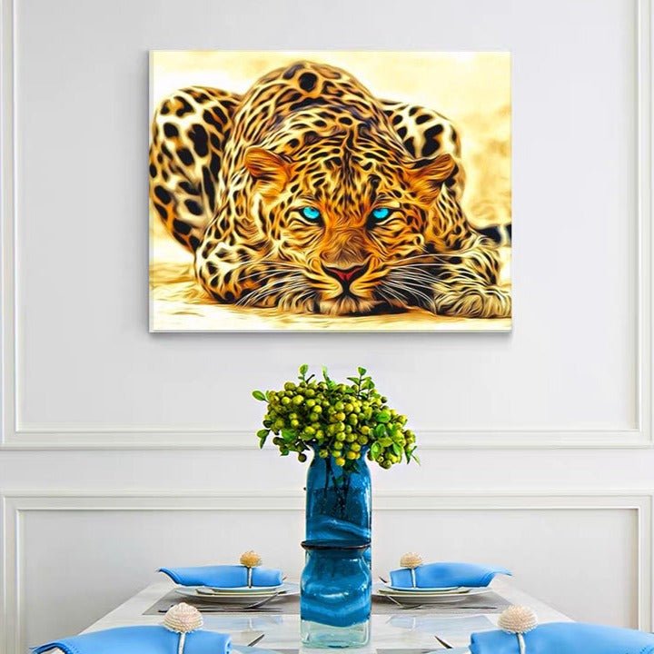 Paint by Number for Adults with Wooden Frame 12X12 Inch - Suitable for  Beginners & Art Lovers Decor, Tiger and Leopard - China Painting and  Coloring price