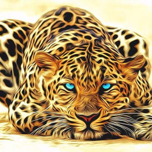 VIVA™ DIY Painting By Numbers - Leopard (16"x20" / 40x50cm) - VIVA Paint-by-Numbers