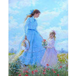 VIVA™ DIY Painting By Numbers - Mother and daughter (16"x20" / 40x50cm) - VIVA Paint-by-Numbers