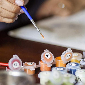YEESAM ART New Vernice Da Numeri Per Adulti E Bambini - Florecer YEESAM ART New Vernice Da Numeri Per Adulti E Bambini - Florecer