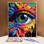 VIVA™ Mystical Eyes Collection (EXCLUSIVE) - Determination (16"x20") - VIVA Paint-by-Numbers