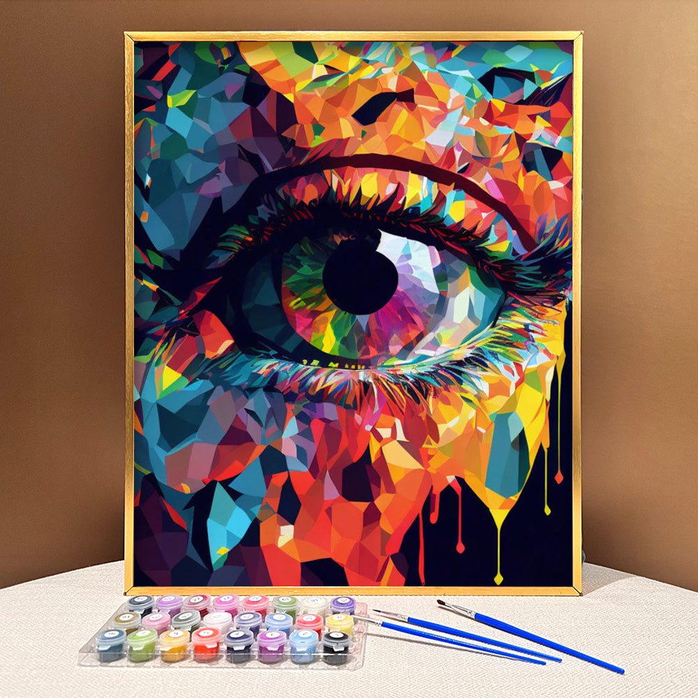 VIVA™ Mystical Eyes Collection (EXCLUSIVE) - Diamond Gaze (16"x20") - VIVA Paint-by-Numbers