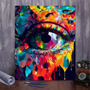 VIVA™ Mystical Eyes Collection (EXCLUSIVE) - Diamond Gaze (16"x20") - VIVA Paint-by-Numbers