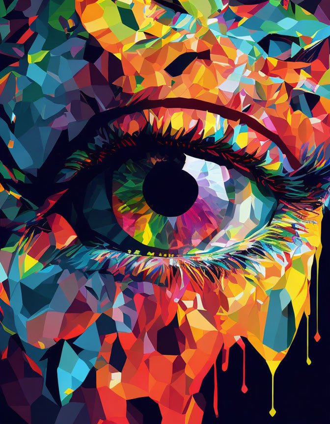 VIVA™ Mystical Eyes Collection (EXCLUSIVE) - Diamond Gaze (16"x20") - VIVA Paint-by-Numbers