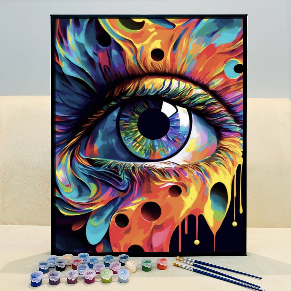 VIVA™ Mystical Eyes Collection (EXCLUSIVE) - Ebullience (16"x20") - VIVA Paint-by-Numbers