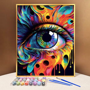 VIVA™ Mystical Eyes Collection (EXCLUSIVE) - Ebullience (16"x20") - VIVA Paint-by-Numbers