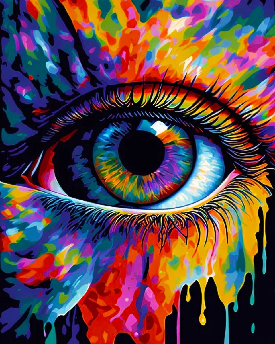 VIVA™ Mystical Eyes Collection (EXCLUSIVE) - Enlightenment (16"x20") - VIVA Paint-by-Numbers