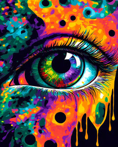 VIVA™ Mystical Eyes Collection (EXCLUSIVE) - Euphoria (16"x20") - VIVA Paint-by-Numbers