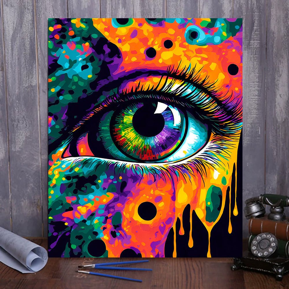VIVA™ Mystical Eyes Collection (EXCLUSIVE) - Euphoria (16"x20") - VIVA Paint-by-Numbers