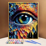 VIVA™ Mystical Eyes Collection (EXCLUSIVE) - Leafy Vision (16"x20") - VIVA Paint-by-Numbers
