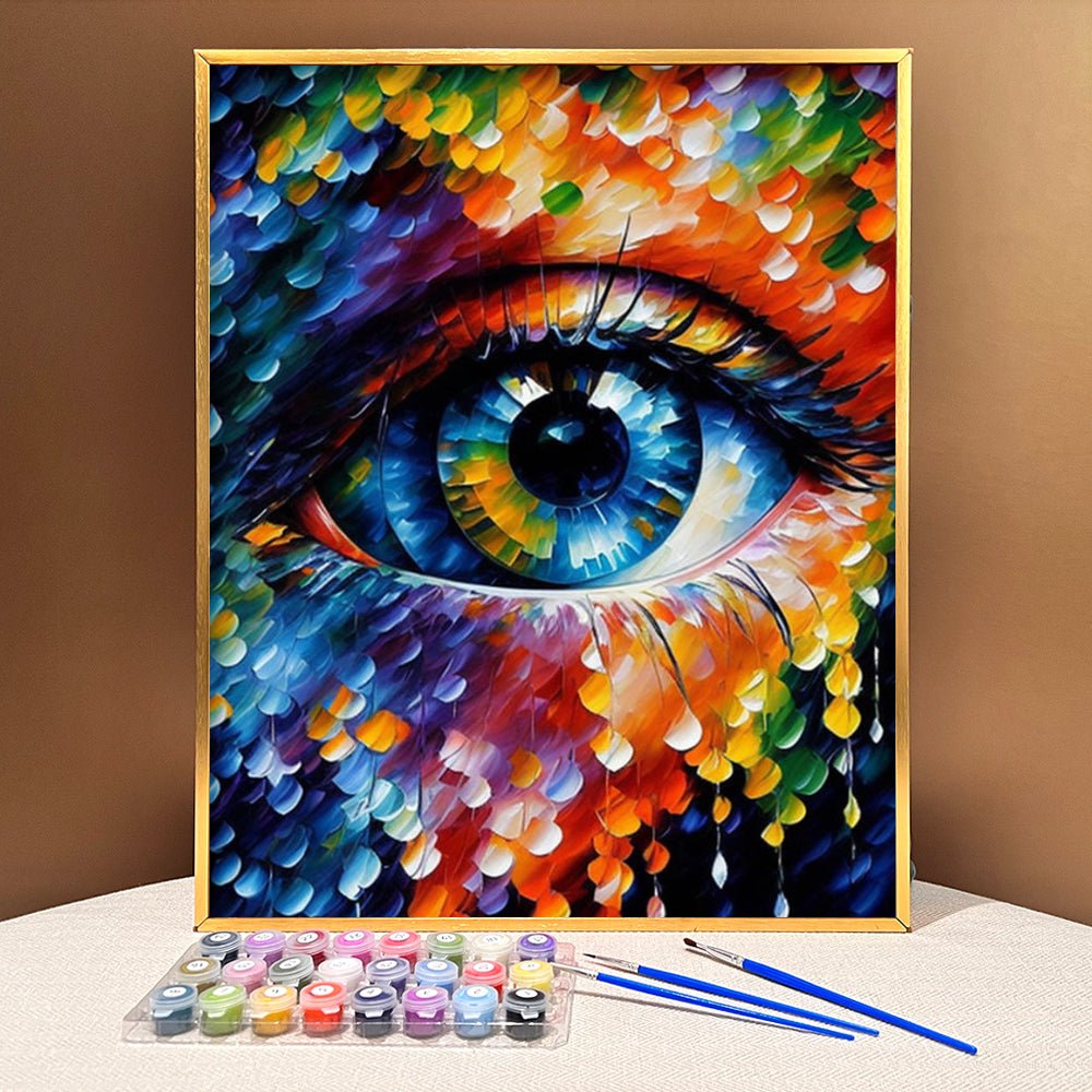 VIVA™ Mystical Eyes Collection (EXCLUSIVE) - Optimism (16"x20") - VIVA Paint-by-Numbers