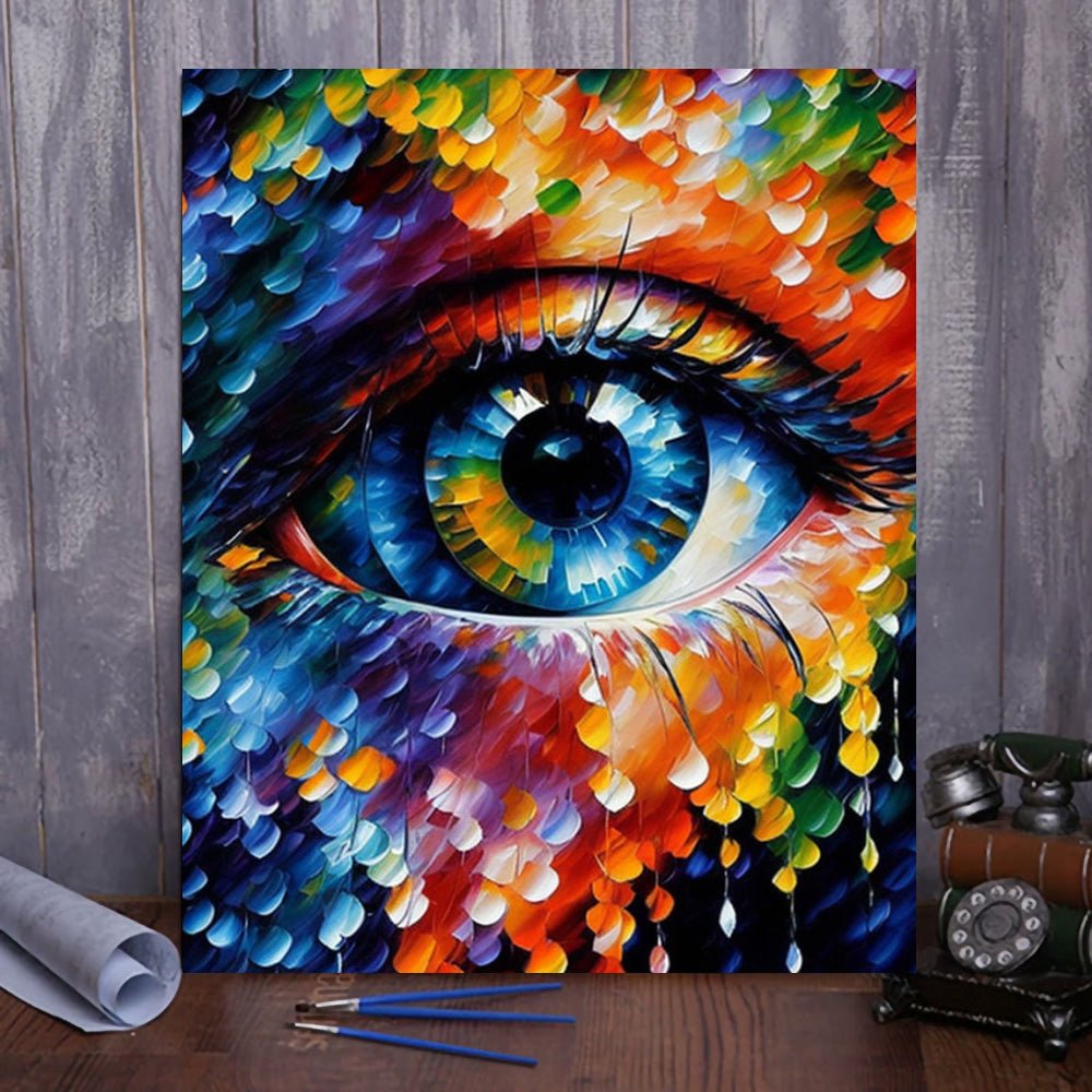 VIVA™ Mystical Eyes Collection (EXCLUSIVE) - Optimism (16"x20") - VIVA Paint-by-Numbers