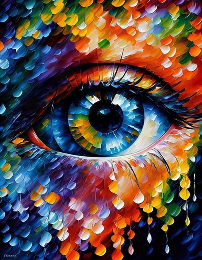 VIVA™ Mystical Eyes Collection (EXCLUSIVE) - Optimism (16"x20") - VIVA Paint-by-Numbers