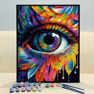 VIVA™ Mystical Eyes Collection (EXCLUSIVE) - Progression (16"x20") - VIVA Paint-by-Numbers