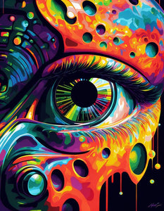 VIVA™ Mystical Eyes Collection (EXCLUSIVE) - Radiance (16"x20") - VIVA Paint-by-Numbers