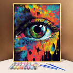 VIVA™ Mystical Eyes Collection (EXCLUSIVE) - Rainbow Vision (16"x20") - VIVA Paint-by-Numbers