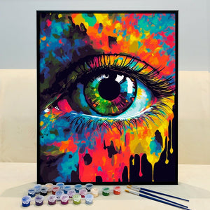 VIVA™ Mystical Eyes Collection (EXCLUSIVE) - Rainbow Vision (16"x20") - VIVA Paint-by-Numbers