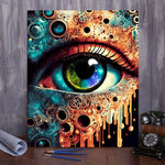 VIVA™ Mystical Eyes Collection (EXCLUSIVE) - Steampunk (16"x20") - VIVA Paint-by-Numbers