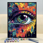VIVA™ Mystical Eyes Collection (EXCLUSIVE) - Urban Gaze (16"x20") - VIVA Paint-by-Numbers